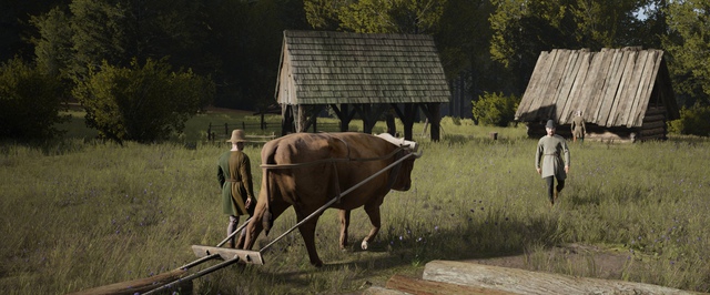 Средневековые коровы, охота и грозы: новые кадры стратегии Manor Lords