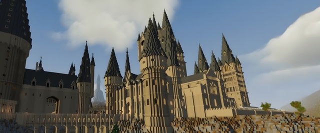 Весь Хогвартс 7 лет строили в Minecraft — вот что вышло