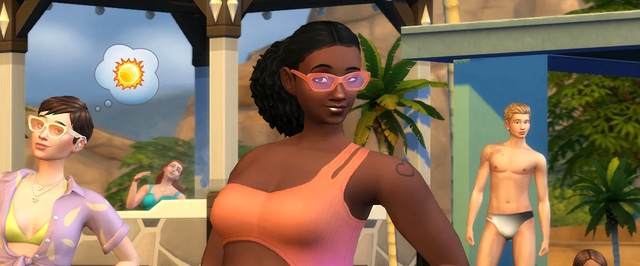 Купальники и темнокожая роскошь: кадры и детали комплектов к The Sims 4