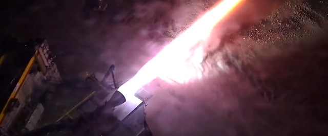 Ракетный двигатель испытали в «лунных» условиях: видео