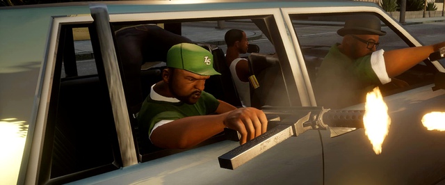 Grand Theft Auto San Andreas VR все еще не жива и не мертва