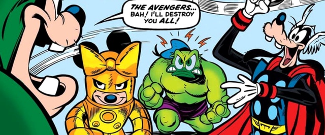 Marvel продолжит выпускать обложки комиксов с Микки и его друзьями