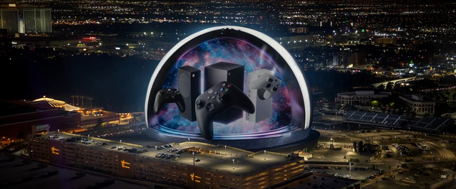 Xbox прорекламировали на гигантской сфере в Лас-Вегасе: вот как это было