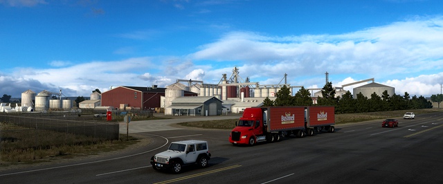 Авторы American Truck Simulator показали сельское хозяйство Канзаса
