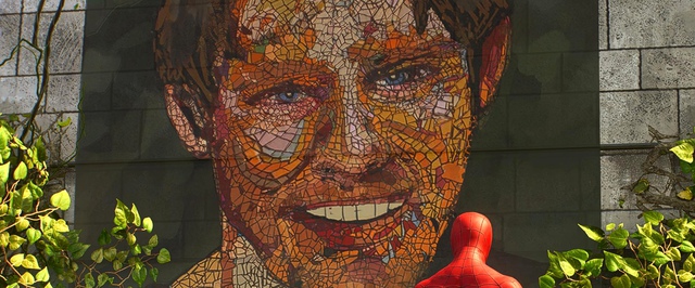 Видели в парке Spider-Man 2 мозаику? Это памятник умершему сотруднику Insomniac