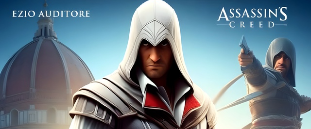 Ubisoft начала продвигать Assassins Creed нейросетевыми артами