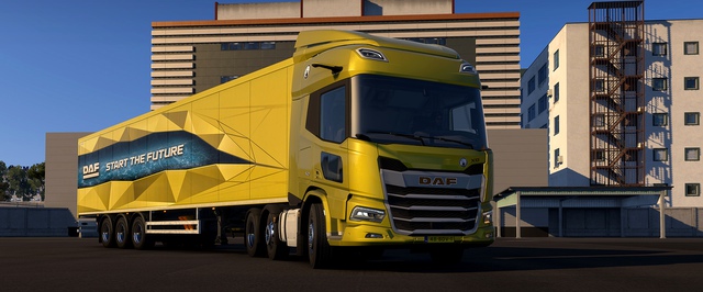 В Euro Truck Simulator 2 появился DAF XD — трейлер и скриншоты