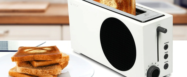 В стиле Xbox выпустили тостер