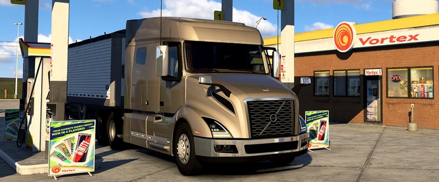 Стоянки Небраски на новых скриншотах American Truck Simulator