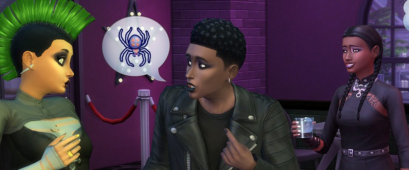 The Sims 4 получила комплекты про темную сторону и замки
