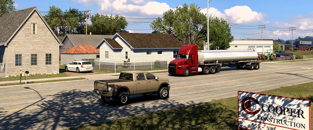 Города Небраски в American Truck Simulator: новые скриншоты дополнения