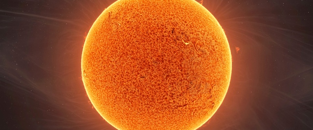 9 вспышек на Солнце собрали на одном фото