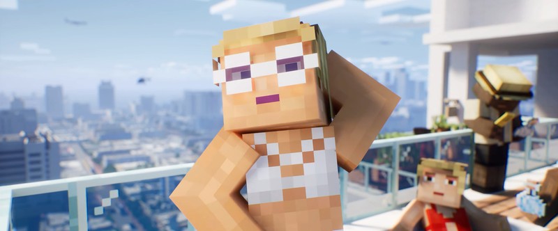 Трейлер GTA 6 воссоздали в стиле Minecraft — теперь все кубическое