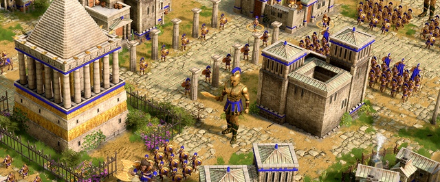 Первые скриншоты Age of Mythology Retold