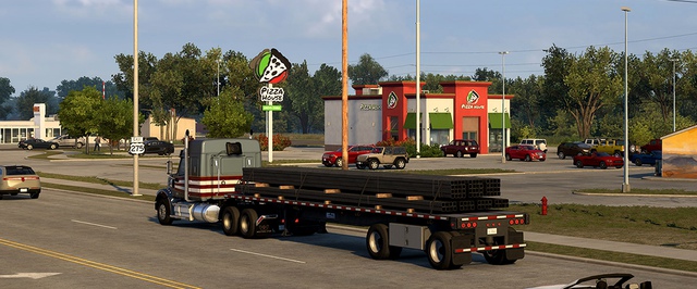 Граффити Небраски: скриншоты дополнения к American Truck Simulator