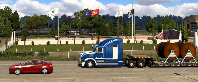 Мемориалы Небраски в American Truck Simulator: новые скриншоты дополнения