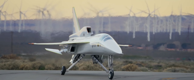 Прототип нового сверхзвукового пассажирского самолета впервые поднялся в небо