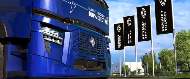 В Euro Truck Simulator 2 впервые появится электромобиль
