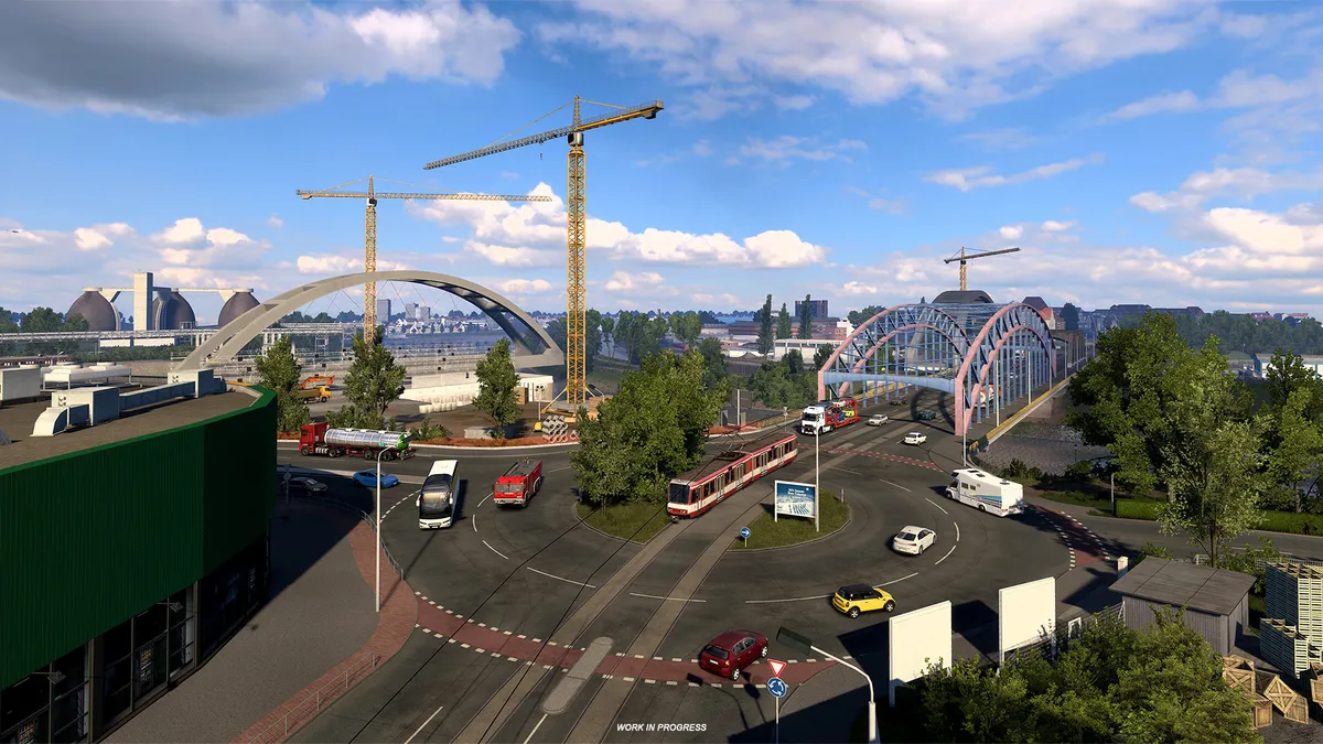 Новая графика в Euro Truck Simulator 2: вышел патч 1.50