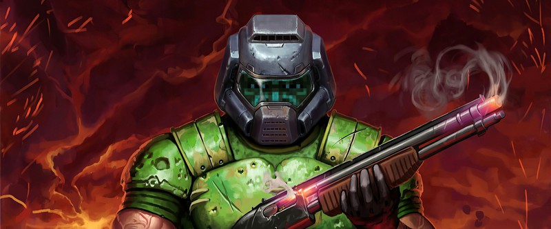 В Doom «сыграли» через Paint — один кадр отрисовывается 1-2 минуты