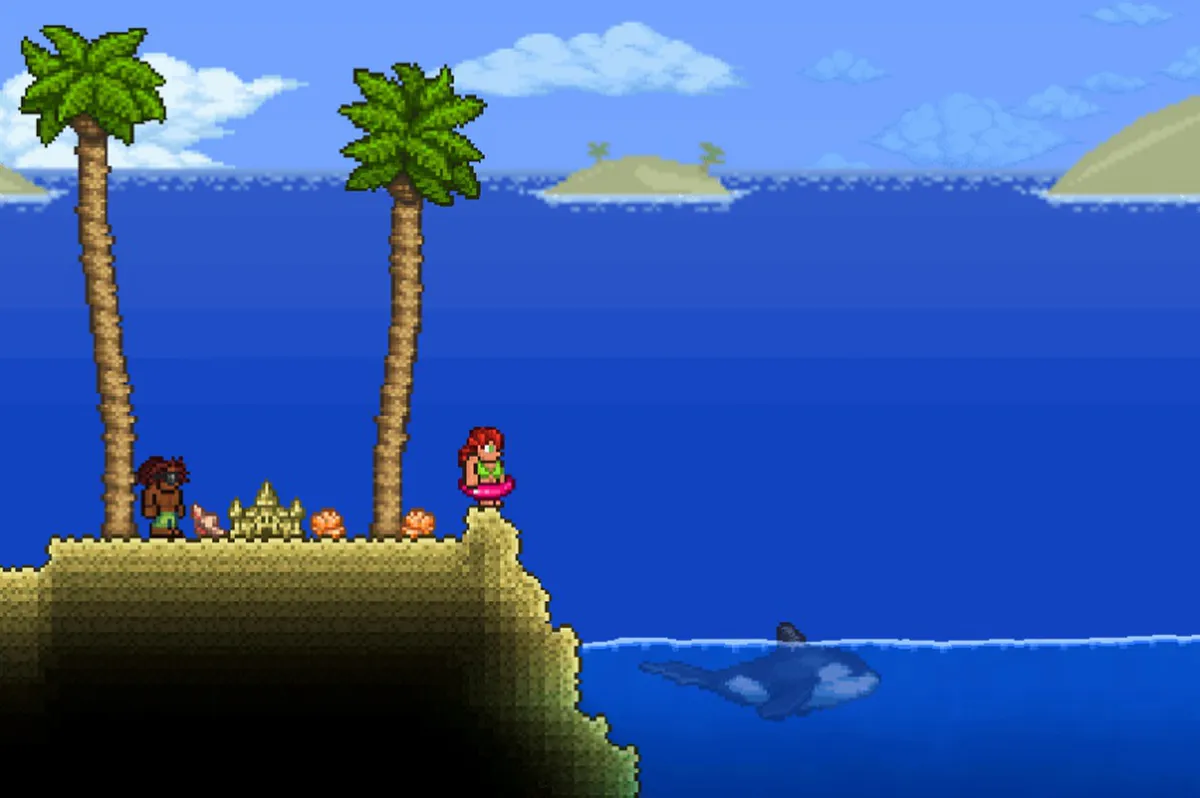 В Terraria появятся вертикальные конвейеры и вернется косатка