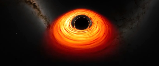 NASA показало, как выглядит попадание в черную дыру