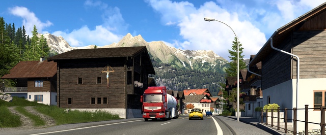 Новую графику в Euro Truck Simulator 2 сравнили со старой