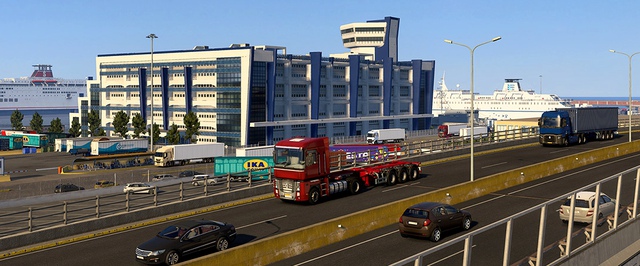 Афины в Euro Truck Simulator 2: скриншоты греческого дополнения