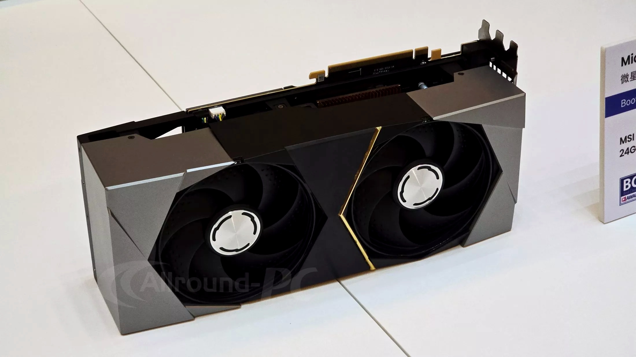 MSI выпустит очень толстую GeForce RTX 4090 с водяным охлаждением