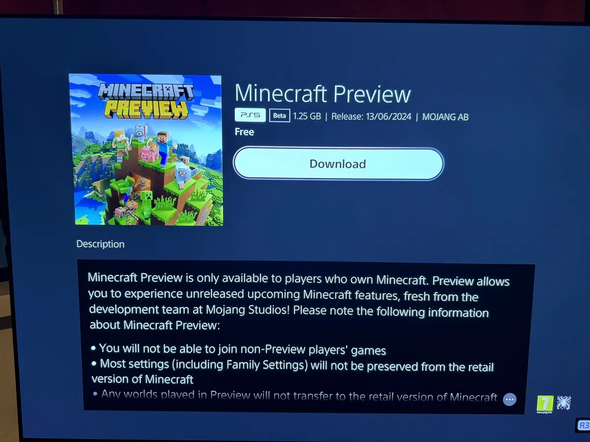 Minecraft выйдет на PlayStation 5