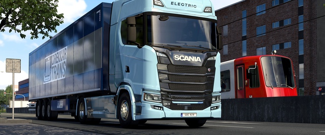 В Euro Truck Simulator 2 появился второй электромобиль