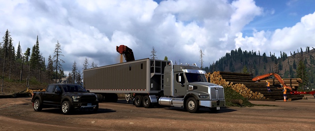 American Truck Simulator получит реалистичную загрузку и разгрузку в некоторых штатах