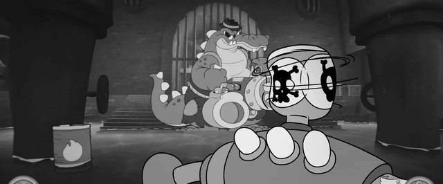 Как Cuphead, но шутер: геймплей мультяшного экшена Mouse