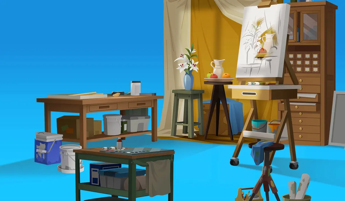3д инцест искусства Утекли следующие комплекты для The Sims 4: первый взгляд на Artist Studio  Kit и Storybook Nursery Kit