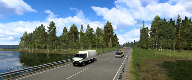 Почти Россия: скриншоты северного дополнения к Euro Truck Simulator 2