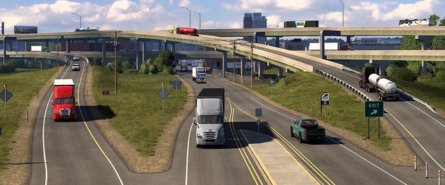 Дороги Миссури на скриншотах дополнения к American Truck Simulator