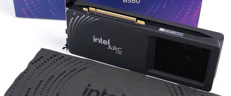 Видеокарта Intel Arc B580 получит версию с 2 слотами для NVMe-накопителей