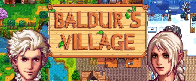 Вышел Baldurs Village — мод для Stardew Valley в стиле Baldurs Gate 3