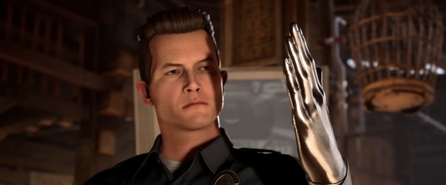 Геймплейный трейлер терминатора T-1000 в Mortal Kombat 1