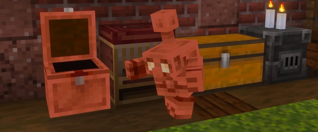 Медный голем в Minecraft: вышла бета 1.21.100.23