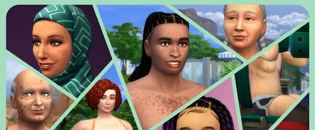 В The Sims 4 добавили растяжки, морщины, веснушки и пятна на коже