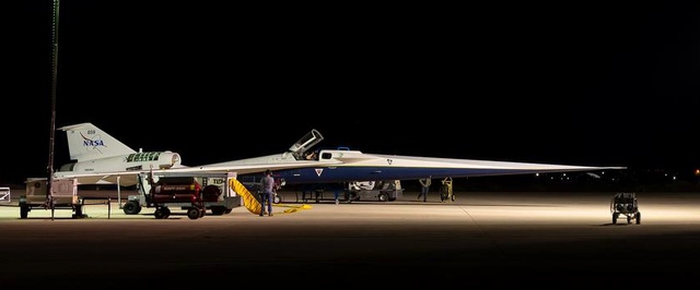 Фото: «носатый» сверхзвуковой самолет NASA готовится к первому полету