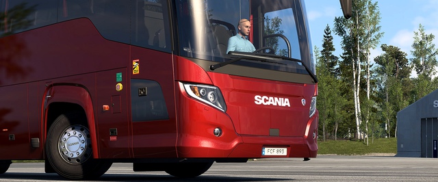 Первый автобус в Euro Truck Simulator 2: скриншоты нового режима
