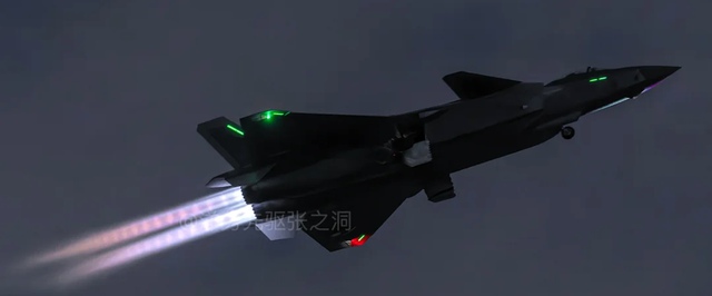 Редкие кадры: истребитель 5 поколения J-20 показали крупным планом ночью