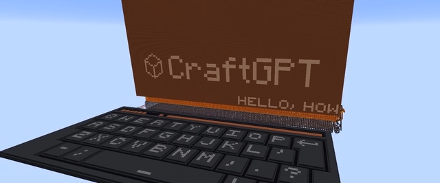 В Minecraft собрали маленькую языковую модель — и она реально большая