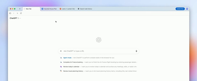 OpenAI выпустила браузер Atlas со встроенным ChatGPT и агентом — пока только для macOS