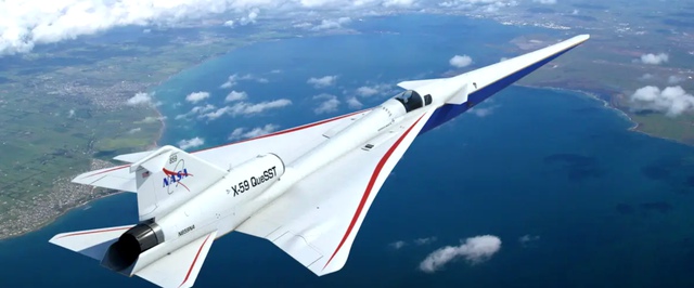 «Носатый» сверхзвуковой самолет NASA совершил первый полет
