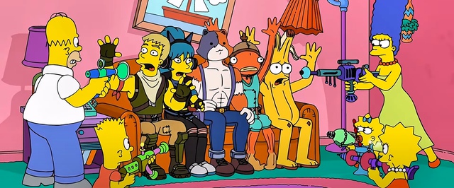 «Симпсоны» появились в Fortnite, так что Fortnite появилась в «Симпсонах»