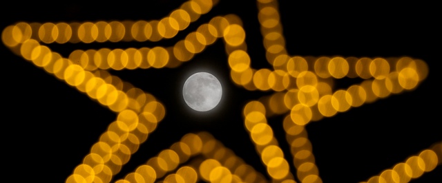 Фото: самая большая Луна в 2025 году