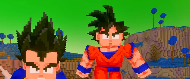 Minecraft превратили в файтинг: вышло дополнение по Dragon Ball Z